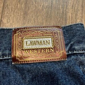 Vintage Western Lawman Women's High Rise Slim Fit Jeans